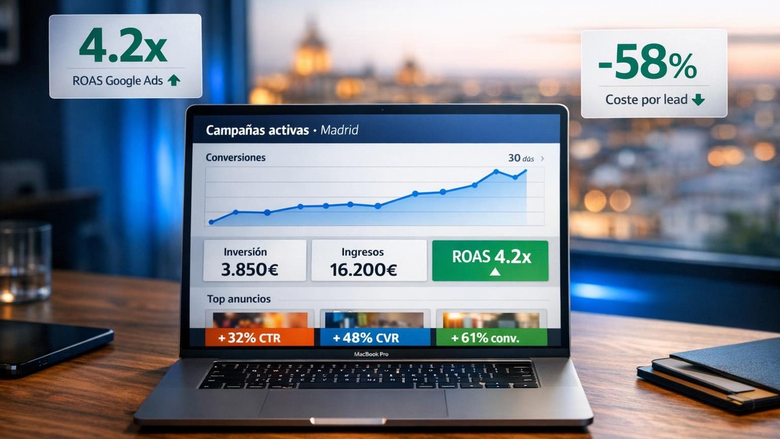 SEM y Publicidad en Madrid — SEM en Madrid — Publicidad Online en Buscadores y Redes