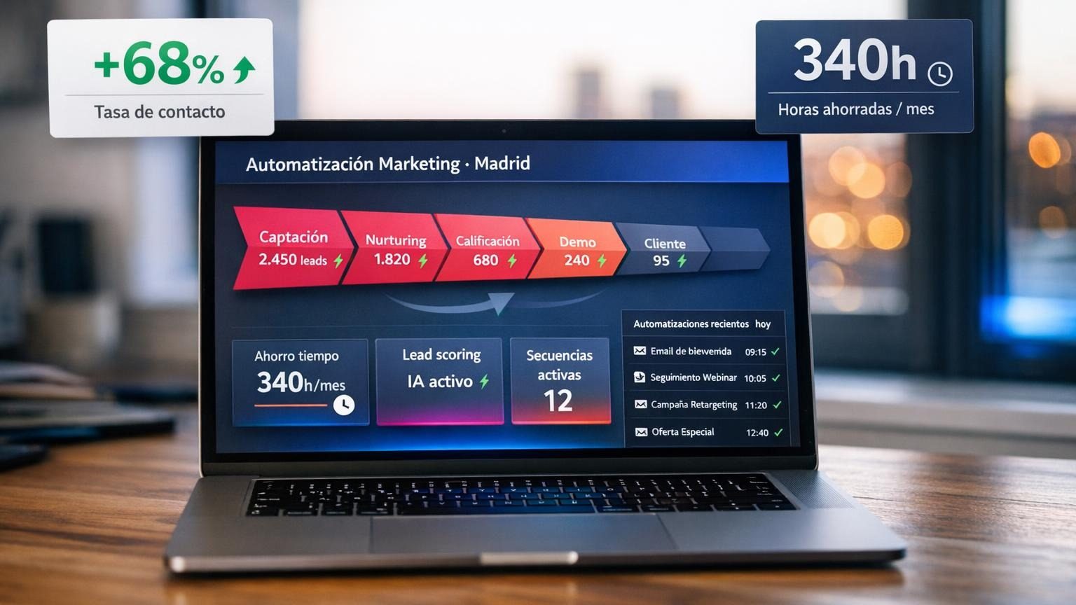 Automatización en Madrid — Automatización de Procesos con IA en Madrid