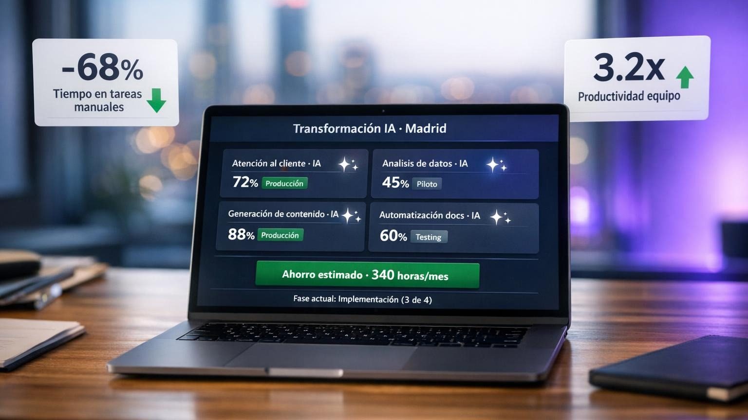 IA para Empresas en Madrid — IA para Empresas en Madrid — Consultoría y Estrategia