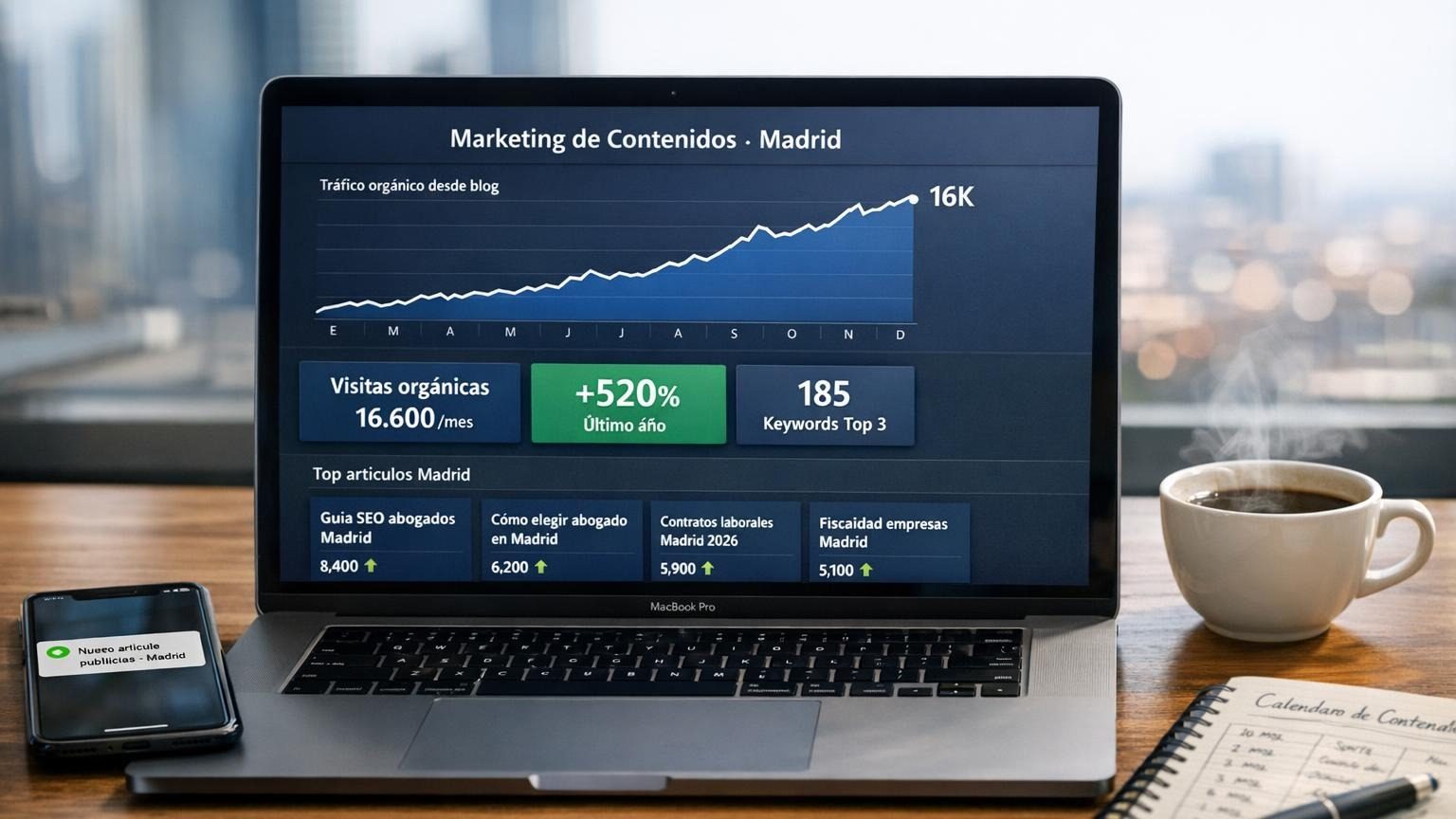 Contenidos en Madrid — Marketing de Contenidos en Madrid — Contenido que Posiciona y Convierte