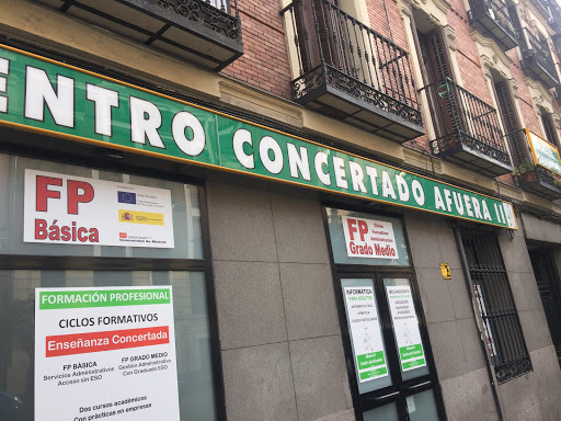 AFUERA II - Centro Concertado: Ciclos Formativos Profesionales - Formación Profesional