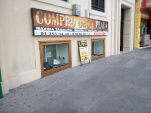 COMPRO ORO Y PLATA MADRID