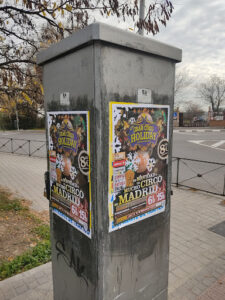 MADRID FLYERS , BUZONEO PARABRISEO Y PEGADA DE CARTELES