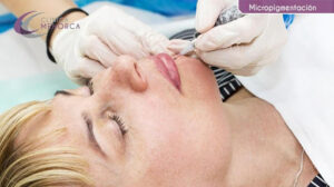 Micropigmentacion-Microblading de cejas-ojos. Clínica Menorca. Madrid