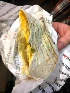 I love burritos