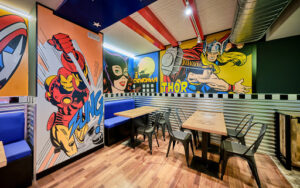 COMIC PLANET. American Food & Drink
