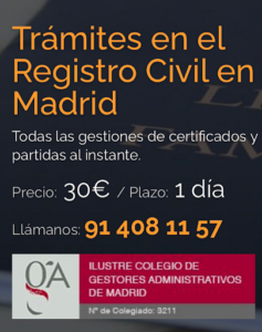 GESTORIA MADRID RP