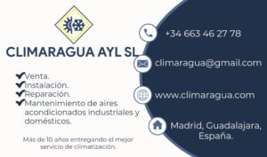 Climaragua aire acondicionado